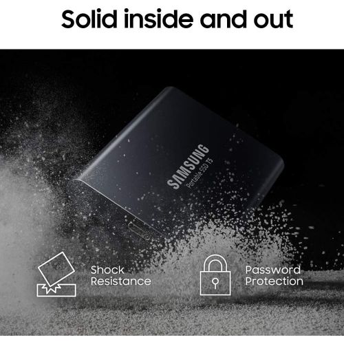 삼성 Samsung MU-PA2T0B 2 TB External Solid State Drive - Portable - USB 3.1 Type C