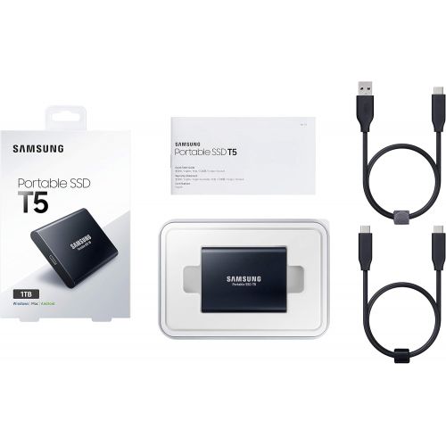 삼성 Samsung MU-PA2T0B 2 TB External Solid State Drive - Portable - USB 3.1 Type C