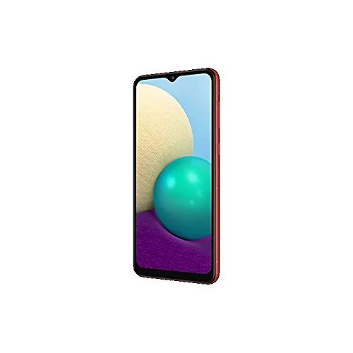 삼성 Samsung Galaxy A02 A022M/DS, 4G LTE, International Version (No US Warranty), 64GB 3GB RAM, Red - Unlocked (GSM only)