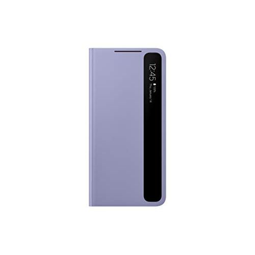 삼성 Samsung Galaxy S21+ Case, S-View Flip Cover - Violet (US Version)