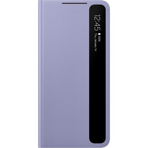 삼성 Samsung Galaxy S21+ Case, S-View Flip Cover - Violet (US Version)