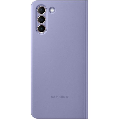 삼성 Samsung Galaxy S21+ Case, S-View Flip Cover - Violet (US Version)