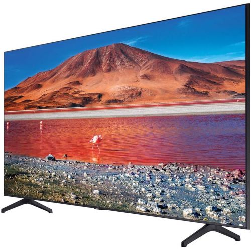 삼성 Samsung UN43TU7000FXZA 43 inch 4K Ultra HD Smart LED TV 2020 Model Bundle with CPS Enhanced Protection Pack