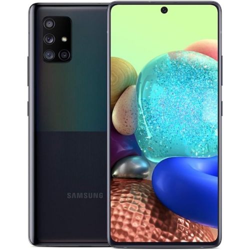 삼성 Samsung Galaxy A71 A716U, 5G, US Version, 128GB, 6GB, Prism Cube Black - For T-Mobile Only (Metro, Mint, Ultra)