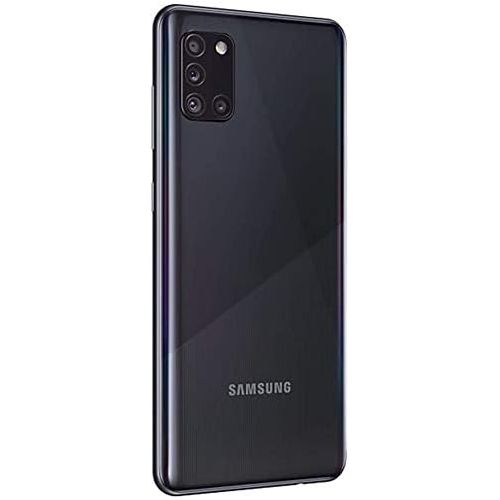삼성 Samsung Galaxy A31 (SM-A315F/DS) Dual SIM 128GB, 6.4”, Quad Camera 48MP+8MP+5MP+5MP, Factory Unlocked GSM, International Version - No Warranty - Prism Crush Black
