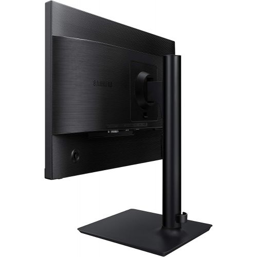 삼성 SAMSUNG FT650 Series 24-Inch FHD 1080p Computer Monitor, 75Hz, IPS Panel, HDMI, USB Hub, Height Adjustable Stand, 3 Yr WRNTY (LF24T650FYNXGO)