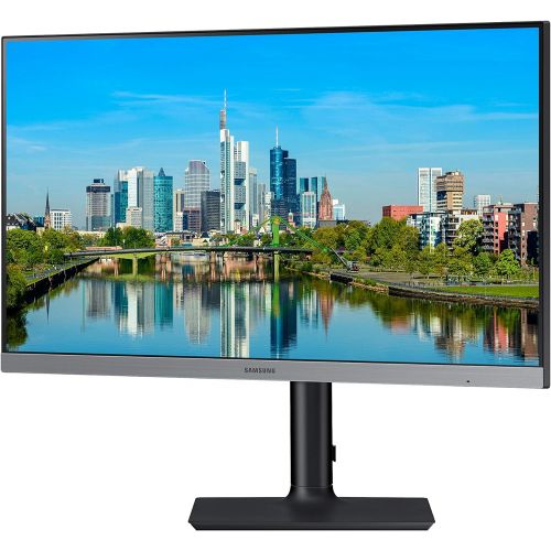 삼성 SAMSUNG FT650 Series 24-Inch FHD 1080p Computer Monitor, 75Hz, IPS Panel, HDMI, USB Hub, Height Adjustable Stand, 3 Yr WRNTY (LF24T650FYNXGO)