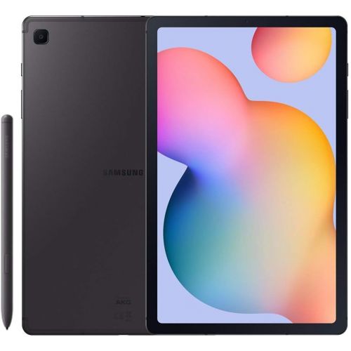 삼성 Samsung Galaxy Tab S6 Lite w/S Pen (128GB, 4GB) 10.4’’, Exynos 9610, 7040mAh Battery, Android 10, Wi-Fi Tablet SM-P610 (64GB SD Bundle, Oxford Gray)