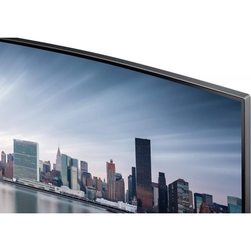 삼성 SAMSUNG CH890 Series 34-Inch Ultrawide QHD (3440x1440) Computer Monitor, 100Hz, Curved, HDMI, USB-C, Height Adjustable Stand, 3 Yr WRNTY (LC34H890WGNXGO)