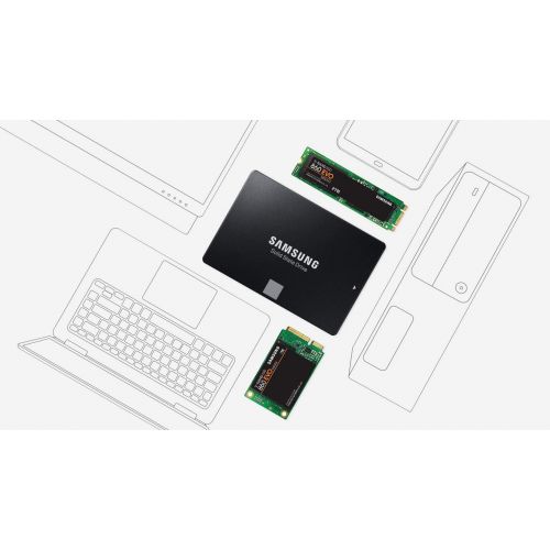삼성 Samsung SSD 860 EVO 1TB M.2 SATA Internal SSD (MZ-N6E1T0BW)