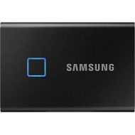 SAMSUNG T7 Touch Portable SSD 1TB - Up to 1050MB/s - USB 3.2 External Solid State Drive, Black (MU-PC1T0K/WW)
