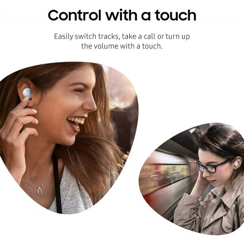 삼성 Samsung Galaxy Buds True Wireless Earbuds (Wireless Charging Case Included) - Tuned by AKG - Bulk Packaging - Silver