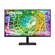 SAMSUNG 32 Inch 4K UHD Monitor, Computer Monitor, Vertical Monitor, HDMI Monitor, USB Port, HDR10 (1 Billion Colors), TUV-Certified Intelligent Eye Care, S80A (LS32A804NMNXGO)