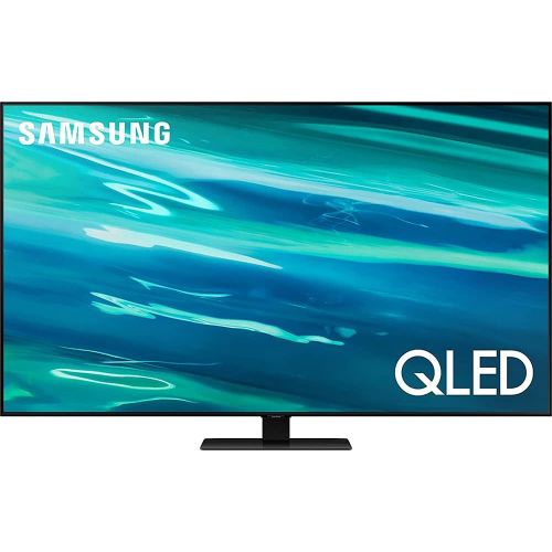 삼성 Samsung QN75Q80AA 75 Inch QLED 4K Smart TV (2021) Bundle with Premium 1 YR CPS Enhanced Protection Pack