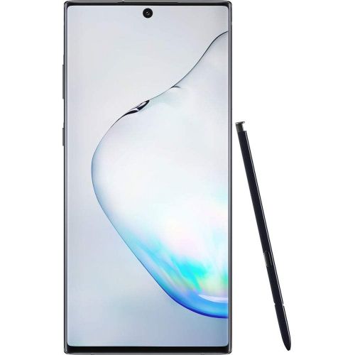 삼성 Samsung Galaxy Note 10+ N975F/DS, 4G LTE, International Version (No US Warranty), 256GB, Aura Black - GSM Unlocked