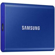 SAMSUNG T7 Portable SSD 2TB - Up to 1050MB/s - USB 3.2 External Solid State Drive, Blue (MU-PC2T0H/AM)