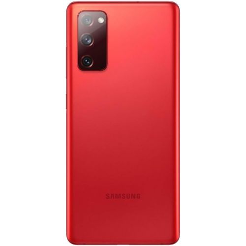 삼성 Samsung Galaxy S20 FE G780F, International Version (No US Warranty), 256GB, Cloud Red - GSM Unlocked