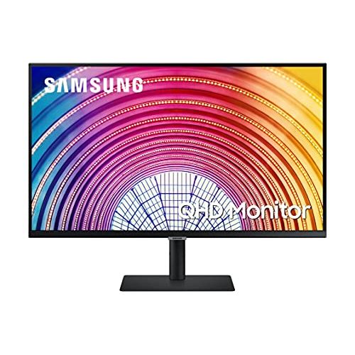 삼성 SAMSUNG S60A Series 32-Inch WQHD (2560x1440) Computer Monitor, 75Hz, HDMI, Display Port, HDR10 (1 Billion Colors), Height Adjustable Stand, TUV-Certified Intelligent Eye Care (LS32