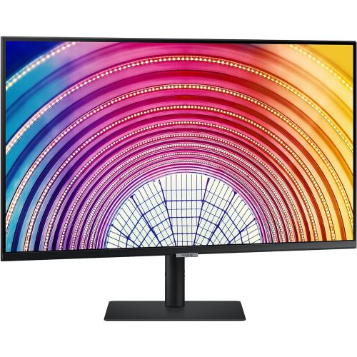 삼성 SAMSUNG S60A Series 32-Inch WQHD (2560x1440) Computer Monitor, 75Hz, HDMI, Display Port, HDR10 (1 Billion Colors), Height Adjustable Stand, TUV-Certified Intelligent Eye Care (LS32