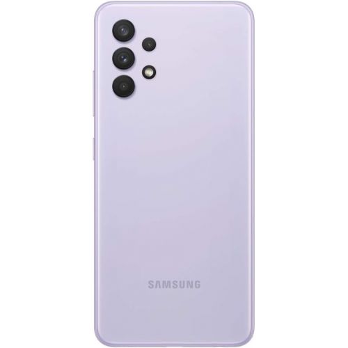 삼성 Samsung Galaxy A32 4G Volte Unlocked 128GB Quad Camera (LTE Latin/At&t/MetroPcs/Tmobile Europe) 6.4 (Not for Verizon/Boost) International Version SM-A325M/DS (Violet)