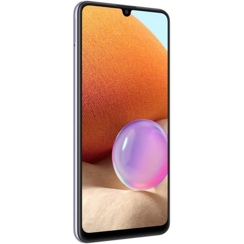 삼성 Samsung Galaxy A32 4G Volte Unlocked 128GB Quad Camera (LTE Latin/At&t/MetroPcs/Tmobile Europe) 6.4 (Not for Verizon/Boost) International Version SM-A325M/DS (Violet)