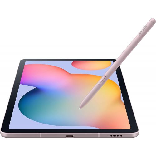 삼성 SAMSUNG Galaxy Tab S6 Lite 10.4-inch Android Tablet 128GB Wi-Fi S Pen AKG Dual Speakers, Chiffon Rose