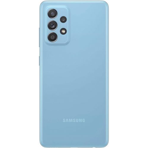 삼성 Samsung Galaxy A52 (128GB, 6GB) 6.5 Dual SIM GSM Unlocked 4G LTE International Model A525M/DS (Awesome Blue)