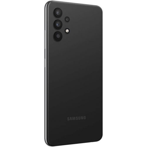 삼성 Samsung Galaxy A32 (128GB, 4GB) 6.4 Super AMOLED 90Hz Display, 64MP Quad Camera, All Day Battery, Dual SIM GSM Unlocked (US + Global) 4G Volte A325M/DS (Fast Car Charger Bundle, Aw