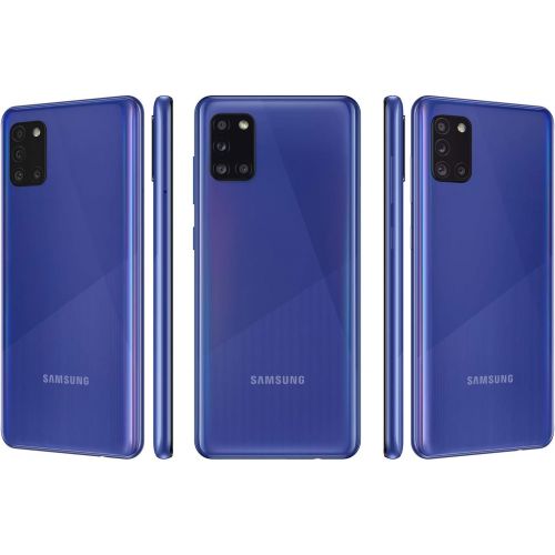 삼성 Samsung Galaxy A31 A315G 128GB Dual SIM GSM Unlocked Android Smartphone (International Variant/US Compatible LTE) - Prism Crush Blue