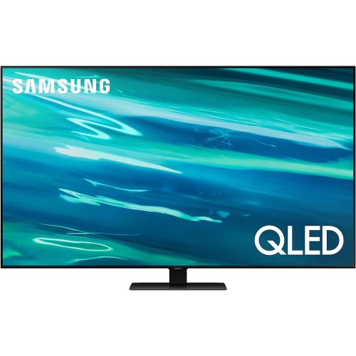 삼성 SAMSUNG 55-Inch Class QLED Q80A Series - 4K UHD Direct Full Array Quantum HDR 12x Smart TV with Alexa Built-in and 6 Speaker Object Tracking Sound - 60W, 2.2.2CH (QN55Q80AAFXZA, 20