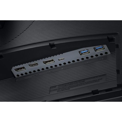 삼성 Samsung Business SH850 Series 27 inch QHD 2560x1440 Desktop Monitor for Business (in Black) with USB-C, HDMI, DisplayPort, 3-Year Warranty , TAA (S27H850QFN)