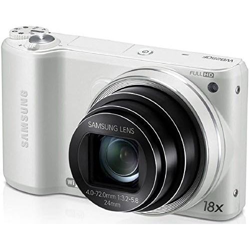 삼성 Samsung WB250F 14.2MP CMOS Smart WiFi Digital Camera with 18x Optical Zoom, 3.0 Touch Screen LCD and 1080p HD Video (White) (OLD MODEL)