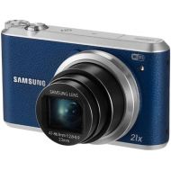 Samsung WB350F - 16.3MP BSI CMOS, 21X Optical Zoom, 3-inch LCD touchscreen, 1080p HD Video, Smart WiFi and NFC Digital Camera - Blue