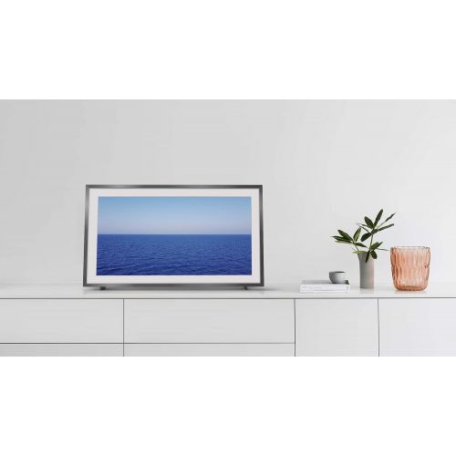 삼성 [무료배송] 삼성 32인치 TV 프레임 커스터마이징 베젤 SAMSUNG 32-inch Class The Frame Customizable Bezel - Platinum (SCFT32ST/ZA, 2020 Model)
