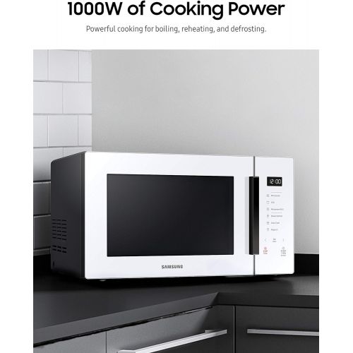 삼성 [아마존베스트]Samsung MG11T5018CW Counter Top Grill Microwave, 1.1 Cu. Ft, White