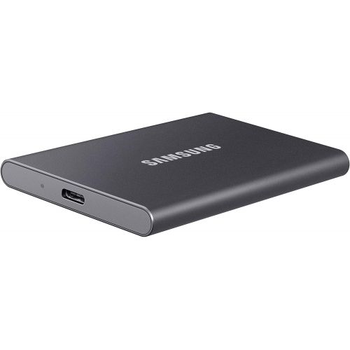 삼성 [아마존베스트]SAMSUNG T7 Portable SSD 1TB - Up to 1050MB/s - USB 3.2 External Solid State Drive, Gray (MU-PC1T0T/AM)