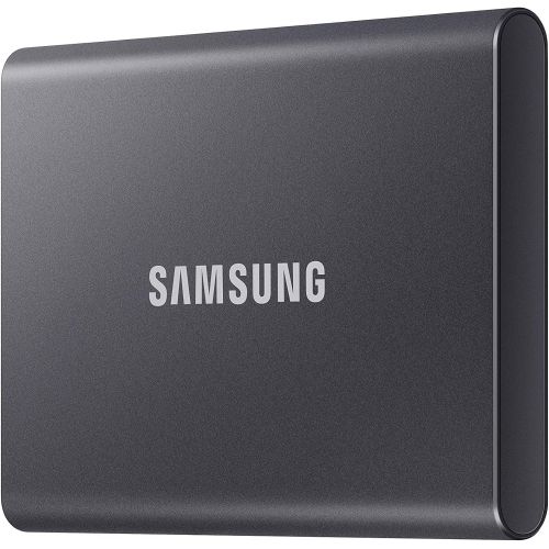 삼성 [아마존베스트]SAMSUNG T7 Portable SSD 1TB - Up to 1050MB/s - USB 3.2 External Solid State Drive, Gray (MU-PC1T0T/AM)