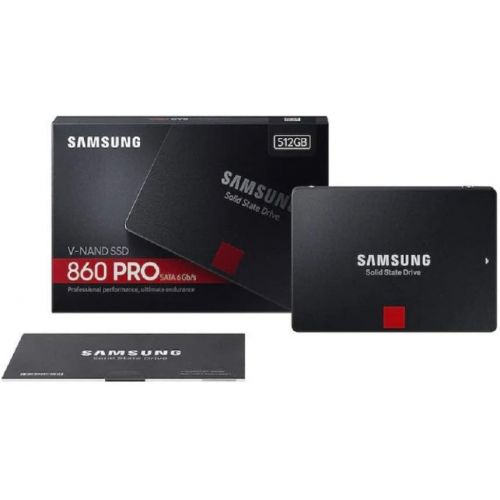 삼성 [아마존베스트]SAMSUNG 860 PRO SSD 512GB - 2.5 Inch SATA III Internal Solid State Drive with MLC V-NAND Technology (MZ-76P512BW)