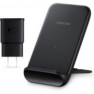 [아마존베스트]Samsung Electronics Wireless Charger Convertible Qi Certified (Pad/Stand), for Galaxy Buds, Galaxy Phones, and Apple iPhone Devices - US Version - Black (US Version)