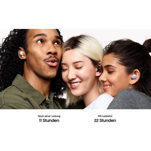 삼성 [아마존베스트]Samsung Electronics Samsung Galaxy Buds+ Plus, True Wireless Earbuds (Wireless Charging Case Included), Black  US Version