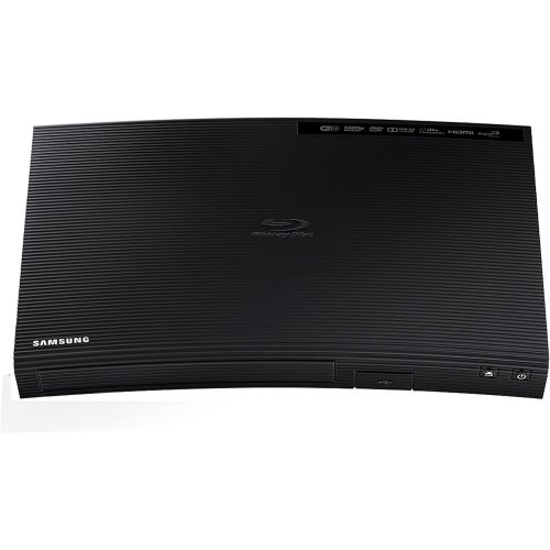 삼성 [아마존베스트]Samsung Blu-ray DVD Disc Player With Built-in Wi-Fi 1080p & Full HD Upconversion, Plays Blu-ray Discs, DVDs & CDs, Plus 6Ft High Speed HDMI Cable, Black Finish