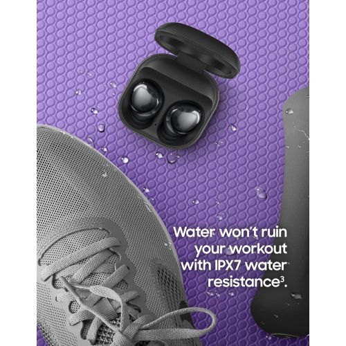 삼성 SAMSUNG Galaxy Buds Pro, Bluetooth Earbuds, True Wireless, Noise Cancelling, Charging Case, Quality Sound, Water Resistant, Phantom Black (US Version)