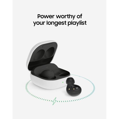 삼성 Samsung Galaxy Buds 2 True Wireless Earbuds Noise Cancelling Ambient Sound Bluetooth Lightweight Comfort Fit Touch Control US Version, Graphite