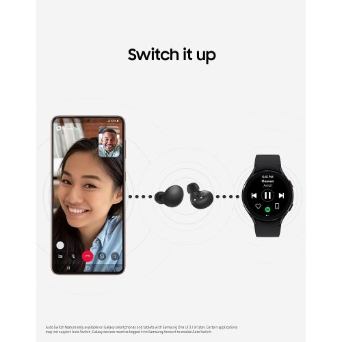 삼성 Samsung Galaxy Buds 2 True Wireless Earbuds Noise Cancelling Ambient Sound Bluetooth Lightweight Comfort Fit Touch Control US Version, Graphite