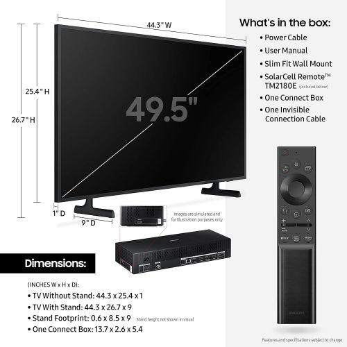 삼성 50인치 삼성전자 LS03A 더 프레임 액자형 QLED 4K UHD 스마트 LED 티비 2021년형(QN50LS03AAFXZA)