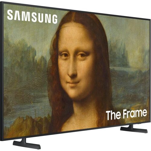삼성 Samsung QN85LS03BAFXZA 85 inch The Frame QLED 4K UHD Quantum HDR Smart TV 2022 Bundle with Premium 4 YR CPS Enhanced Protection Pack