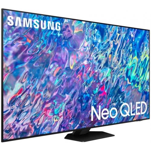 삼성 Samsung QN55QN85BAFXZA 55 4K Neo QLED UHD Smart TV in Titan Black with a Walts TV Large/Extra Large Full Motion Mount for 43-90 Compatible TVs (2022)