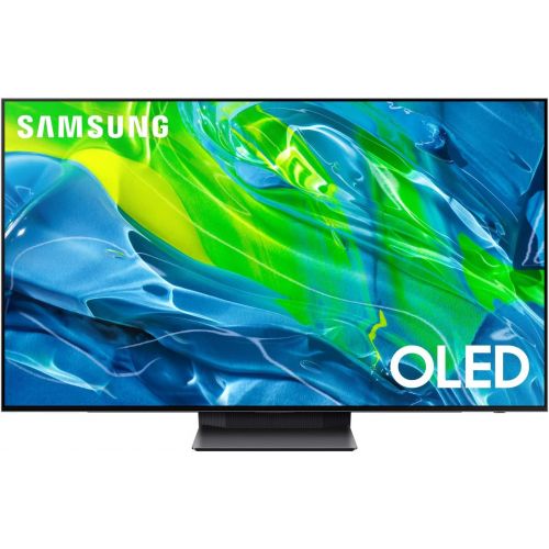 삼성 Samsung QN55S95BAFXZA 55 Quantum OLED HDR UHD 4K Smart TV with a Walts TV Medium Full Motion Mount for 32-65 Compatible TVs and a Walts HDTV Screen Cleaner Kit (2022)