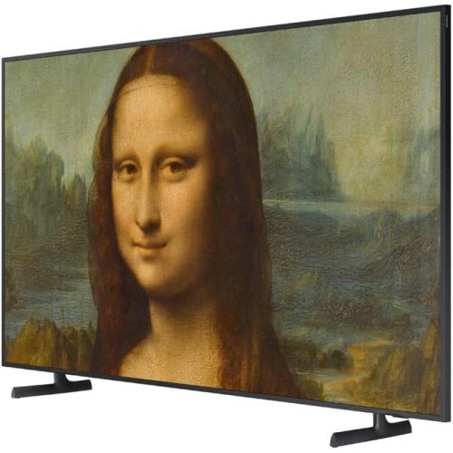 삼성 Samsung QN55LS03BA 55 inch The Frame QLED 4K UHD Quantum HDR Smart TV (2022) Samsung 55 Customizable Bezel Beveled White