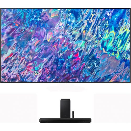 삼성 Samsung QN65QN85BAFXZA 65 4K Neo QLED UHD Smart TV in Titan Black with a Samsung HW-Q700B 3.1.2ch Soundbar and Subwoofer with Dolby Atmos (2022)